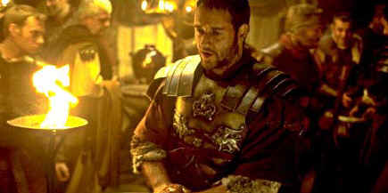 Russell Crowe es Maximus en "Gladiador"